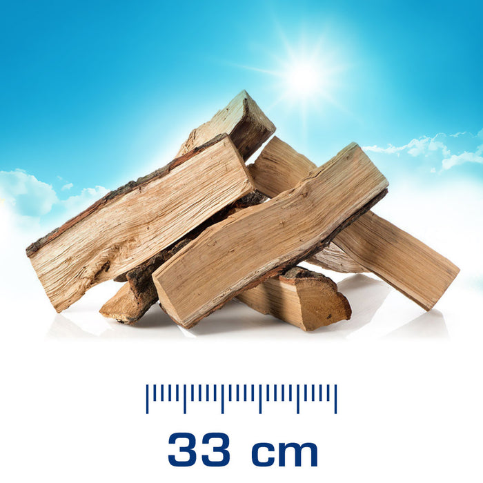 Mélange de bois durs m³ apparent en vrac (SRM) - 33cm - emballage filet autoportant