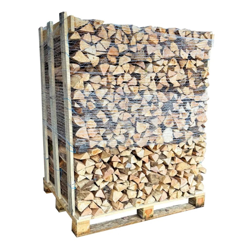 Bois pour grill et chauffage – pizza et pain – hêtre séché en chambre 50 cm – 2 stères sur palette