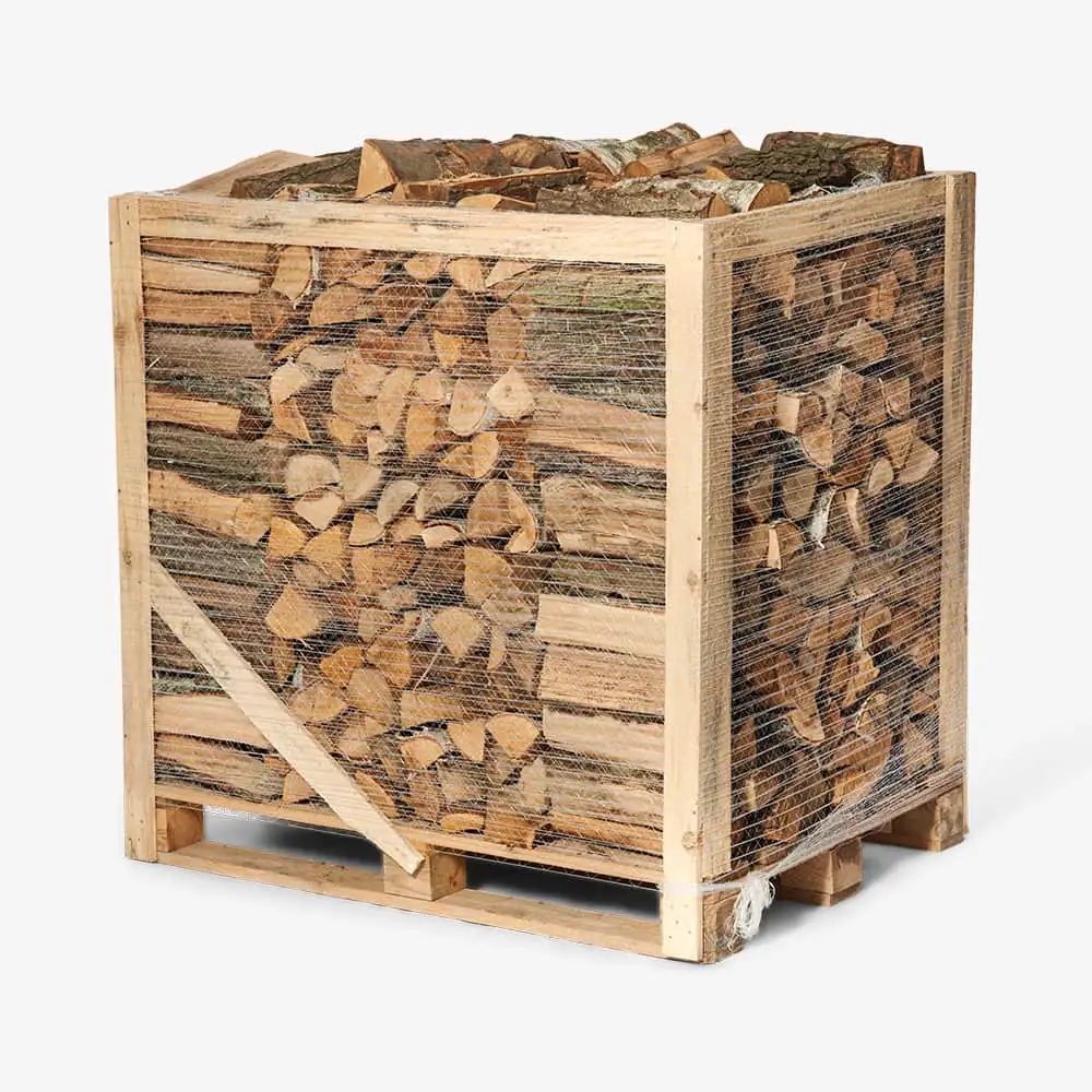 Bois de chauffage 50 cm - séché en chambre - 2,40 stère - chêne, charme, hêtre