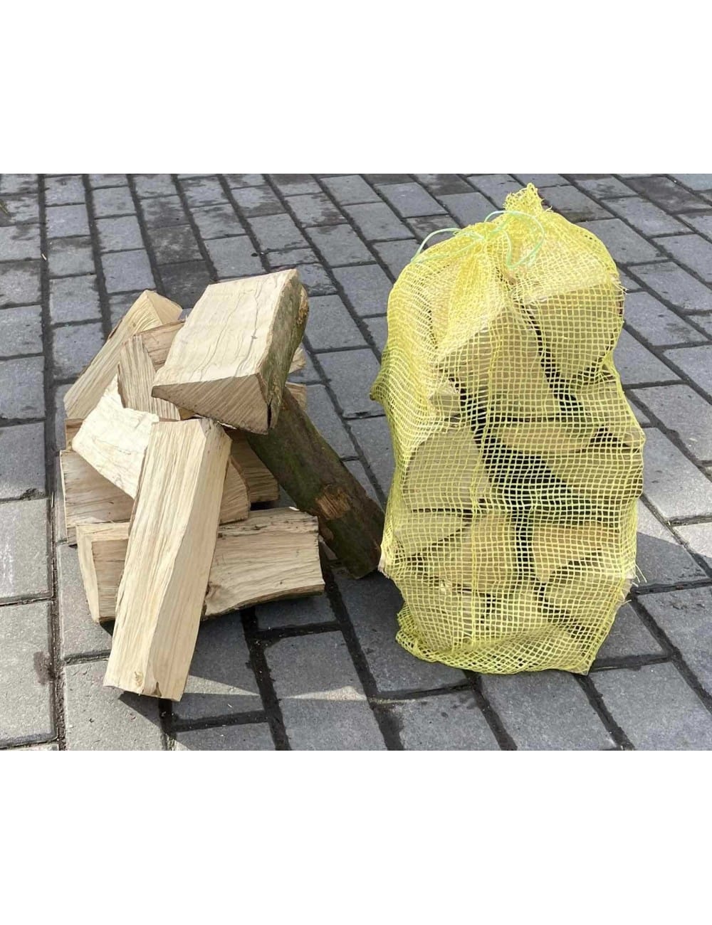 Mélange de bois durs stère (RM) - 33cm - emballage filet autoportant